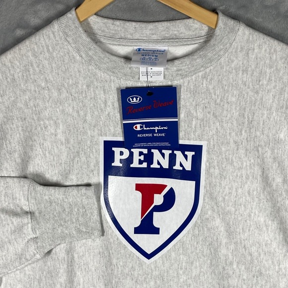 Champion Other - Champion Reverse Weave Penn University Sweatshirt Gray Medium CS3050 NEW